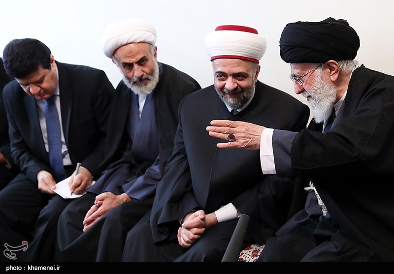 رهبر انقلاب در دیدار وزیر اوقاف سوریه و هیأت همراه آن روز که نمازجماعت را در قدس بخوانید ‌به‌زودی خواهد آمد